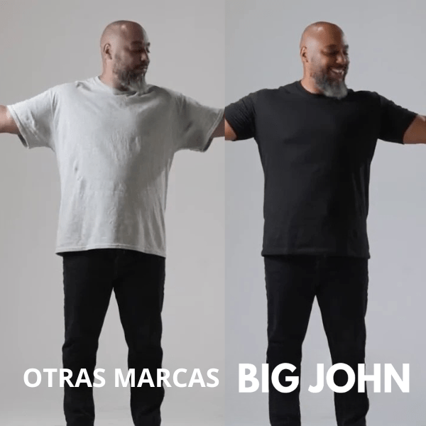 Camiseta cuello redondo- BIG JOHN